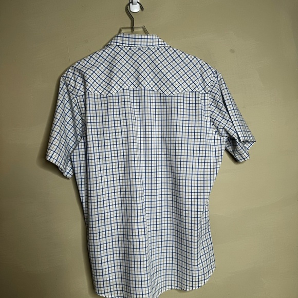 Wrangler Pearl Snap Men's shirt Short Sleeve. - Picture 2 of 6